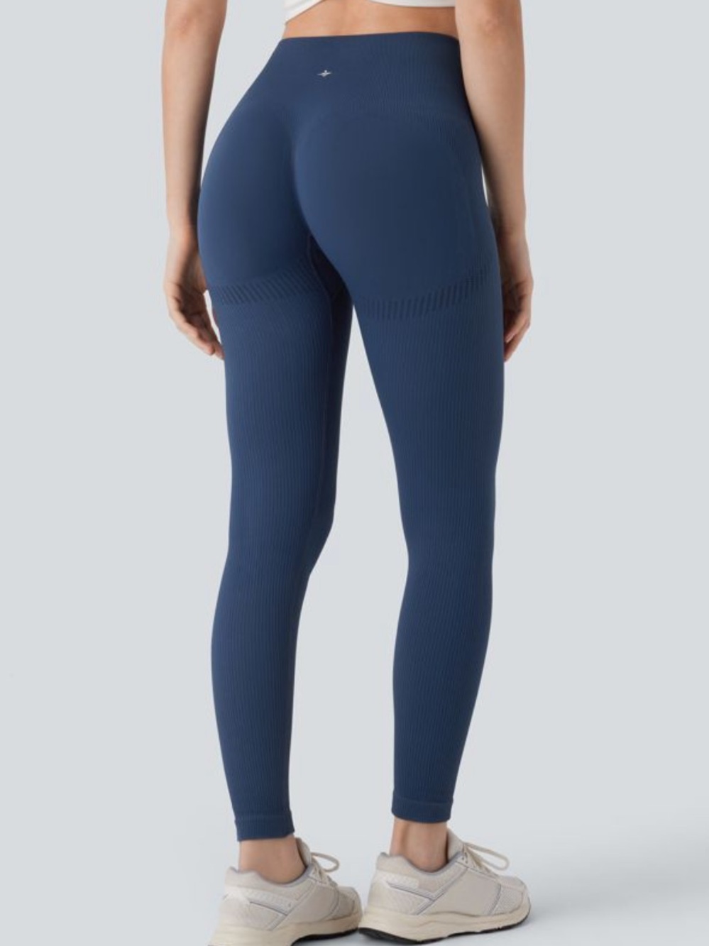 Seamless Flow High Waisted Tummy Control Butt Lifting 7/8 Leggings New